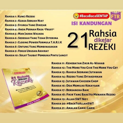Buku Formula Tarik Rezeki (FTR)