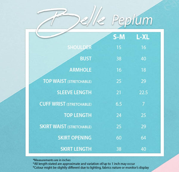 Belle Peplum