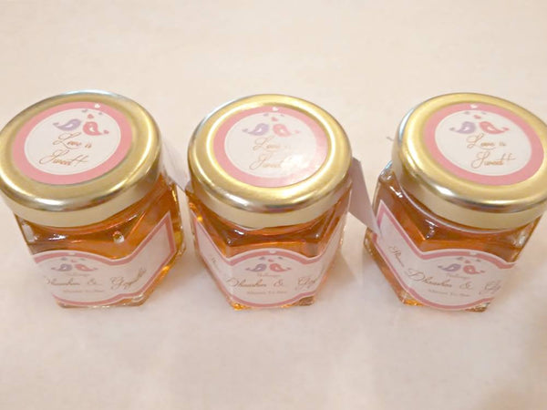 Fruit Jam Or Honey With 2 Stickers & Hang Tag