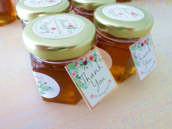 Fruit Jam Or Honey With 2 Stickers & Hang Tag