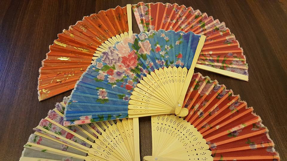 Organza Hand Fan