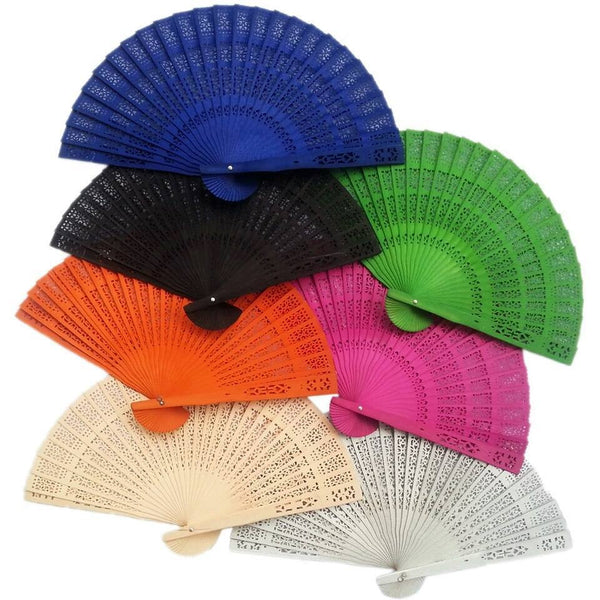 Sandalwood Hand Fan