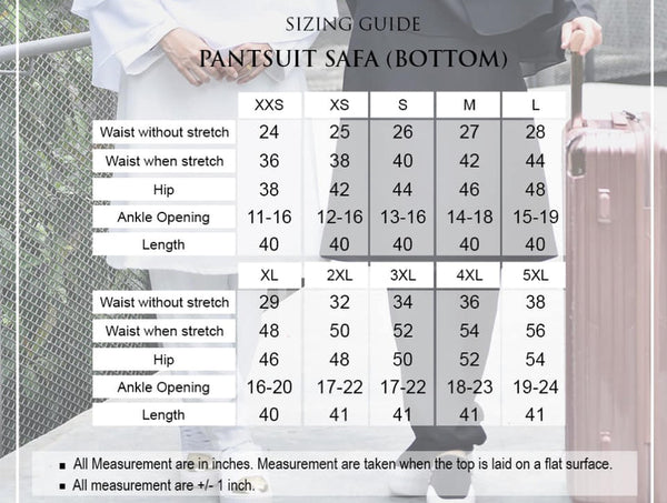 Pants Suit Safa