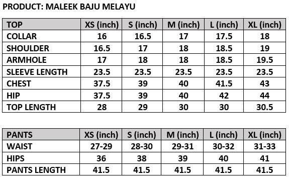 Maleek Baju Melayu