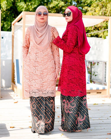Kurung Lace Batik Aila