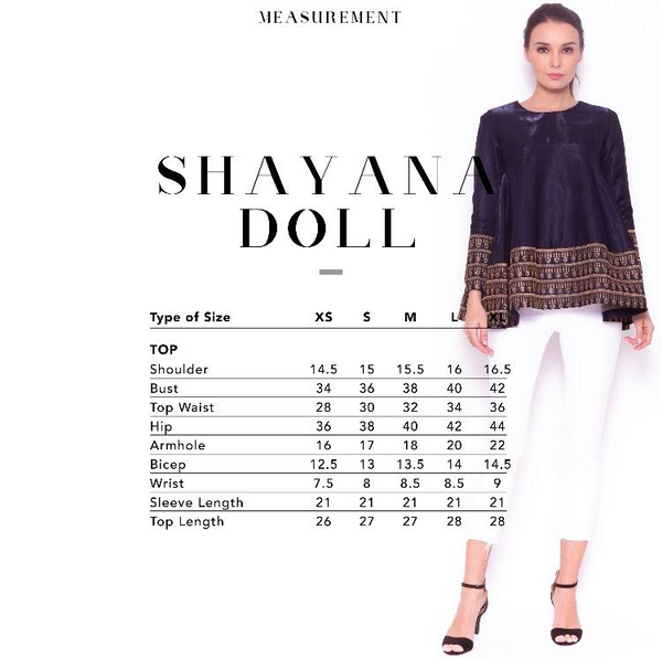 Sare Doll Cutting Top